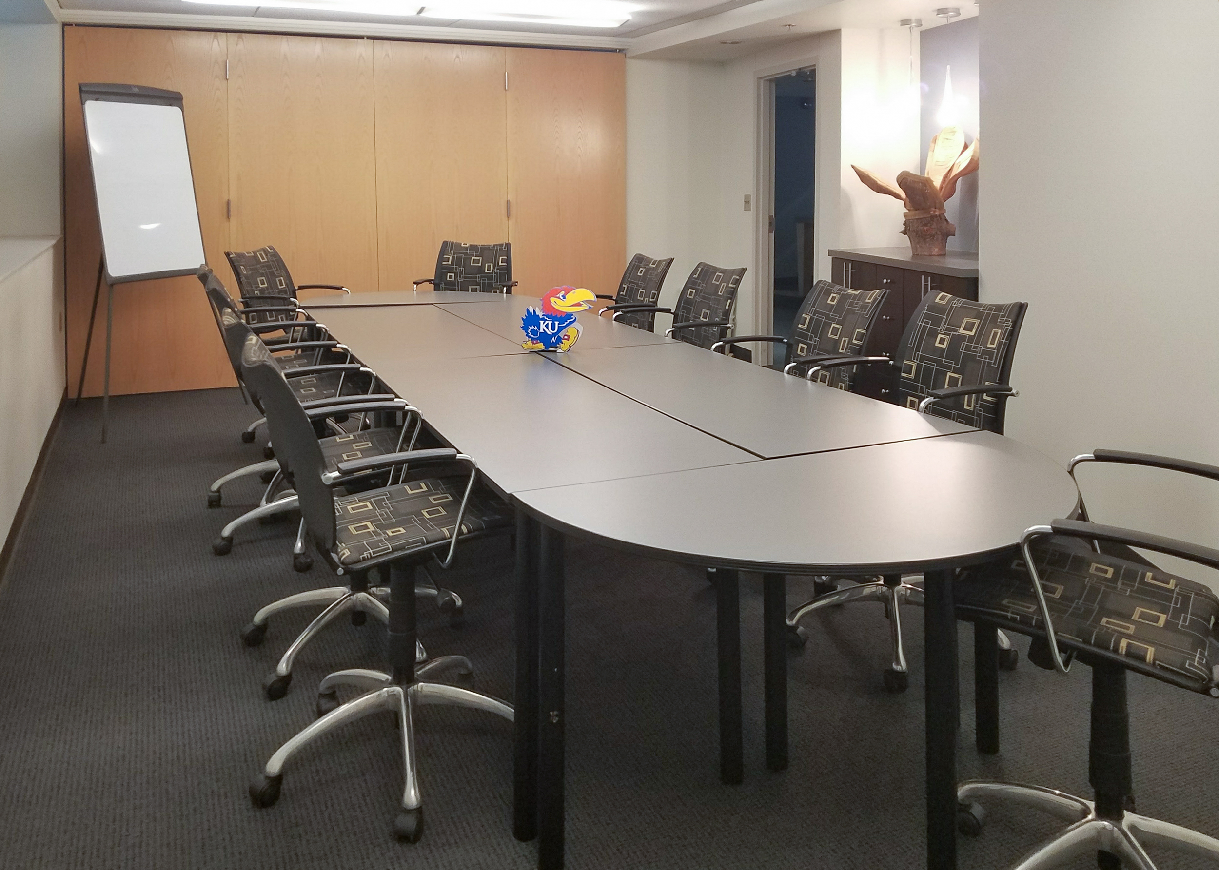 Hashinger Conference Room 330 with 12 chairs and a table